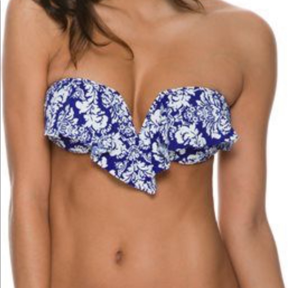 O’Neill Ocean Ruffle bikini top medium